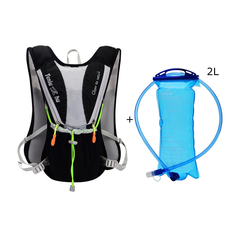 Mochila ultraligera para maratón al aire libre, mochila de hidratación para ciclismo y senderismo