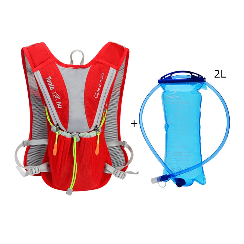 Mochila ultraligera para maratón al aire libre, mochila de hidratación para ciclismo y senderismo