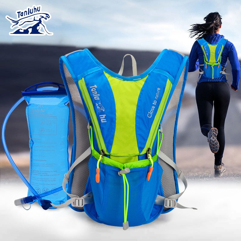 Mochila ultraligera para maratón al aire libre, mochila de hidratación para ciclismo y senderismo