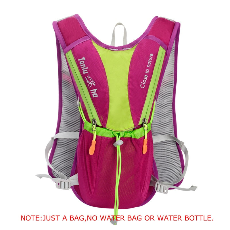 Mochila ultraligera para maratón al aire libre, mochila de hidratación para ciclismo y senderismo