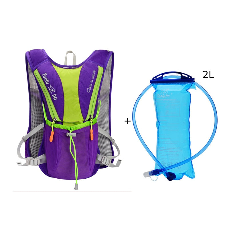 Mochila ultraligera para maratón al aire libre, mochila de hidratación para ciclismo y senderismo